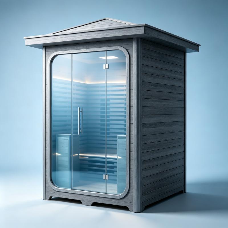Spa Wellness Luxury - Özelleştirilmiş Sauna Odası İç Mekan Dış