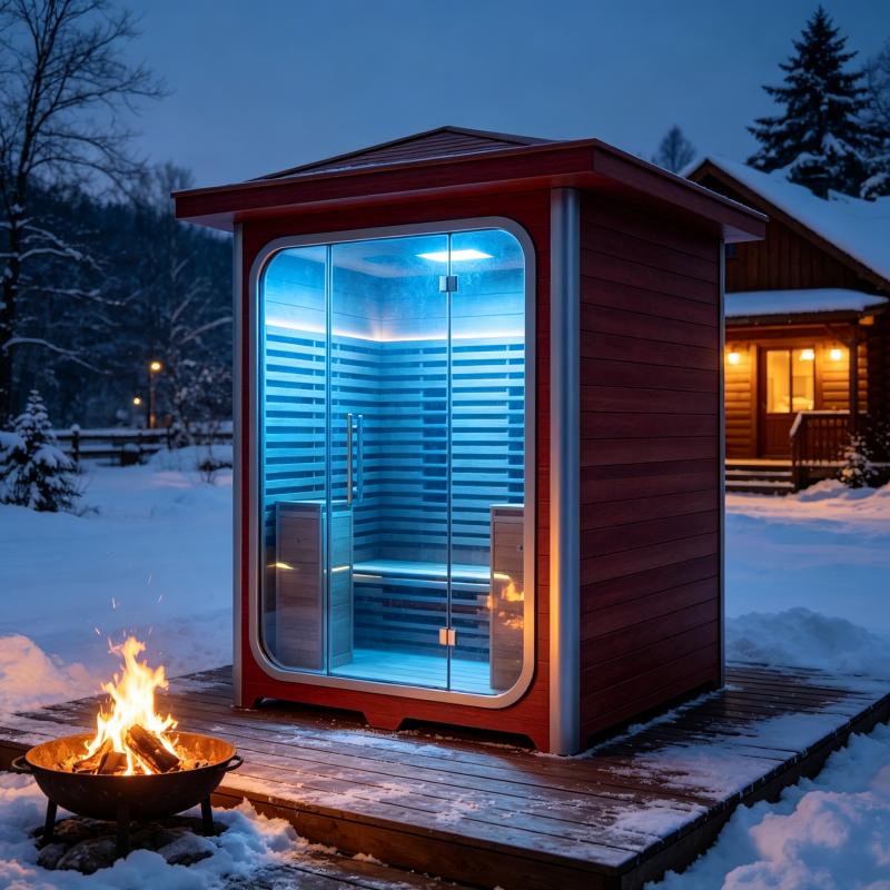 Spa Wellness Luxury - Ev Tipi Sauna Odası, Özel Tasarım