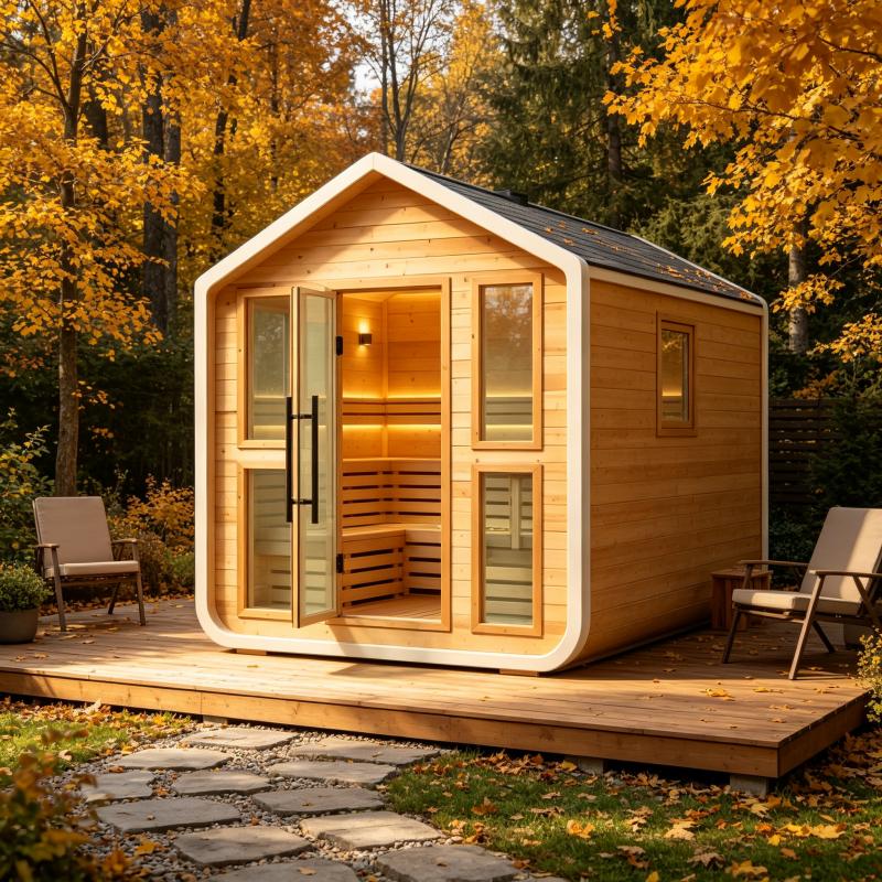 Spa Wellness Luxury - Özel Tasarım Lüks Sauna Kabini, Masif