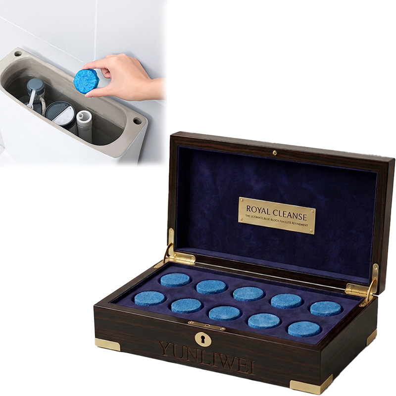 Shower Steamer Tablet - 1 paket 10 adet Otomatik Mavi