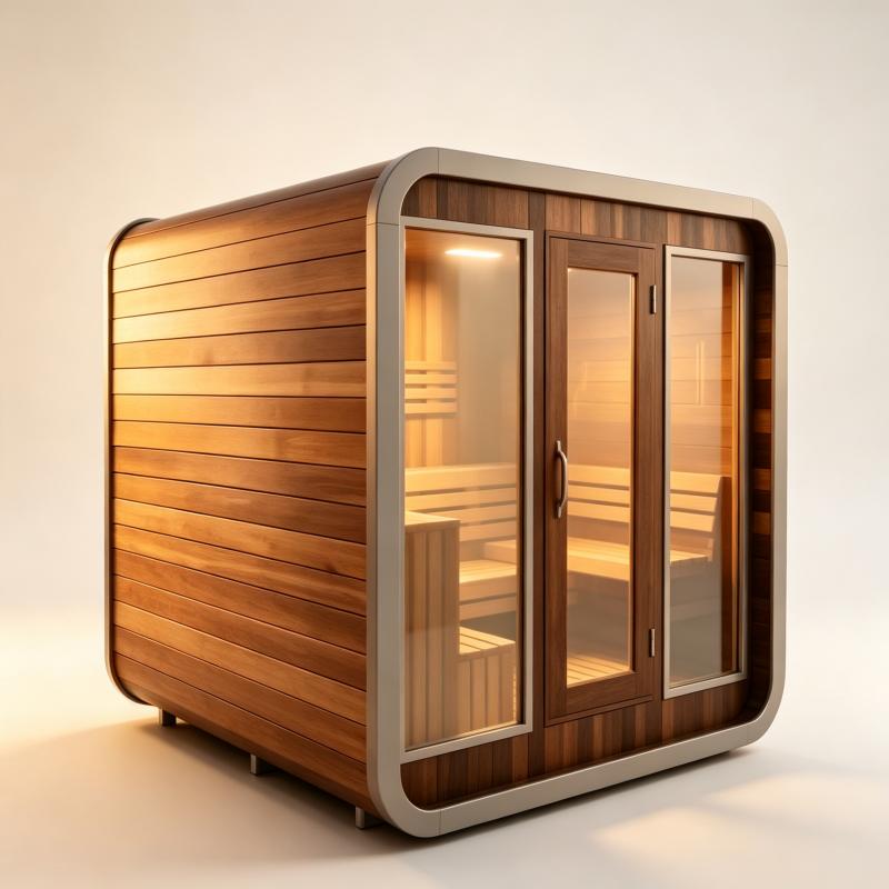 Spa Wellness Luxury - Lüks Özel Sauna Odası Masif Ahşap