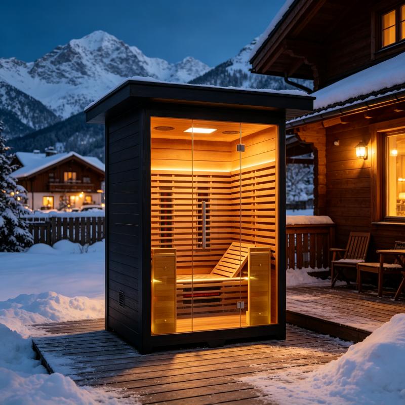 Spa Wellness Luxury - Özel Boyutlu Sauna Odası Masif Ahşap
