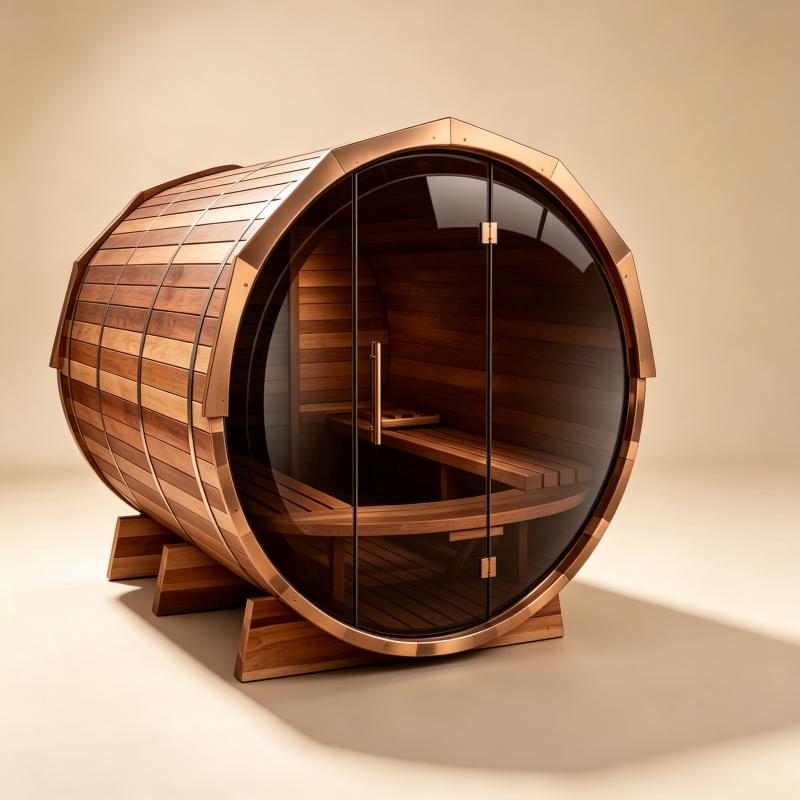 Spa Wellness Luxury - İç Mekan Sauna Odası Özel Tasarım
