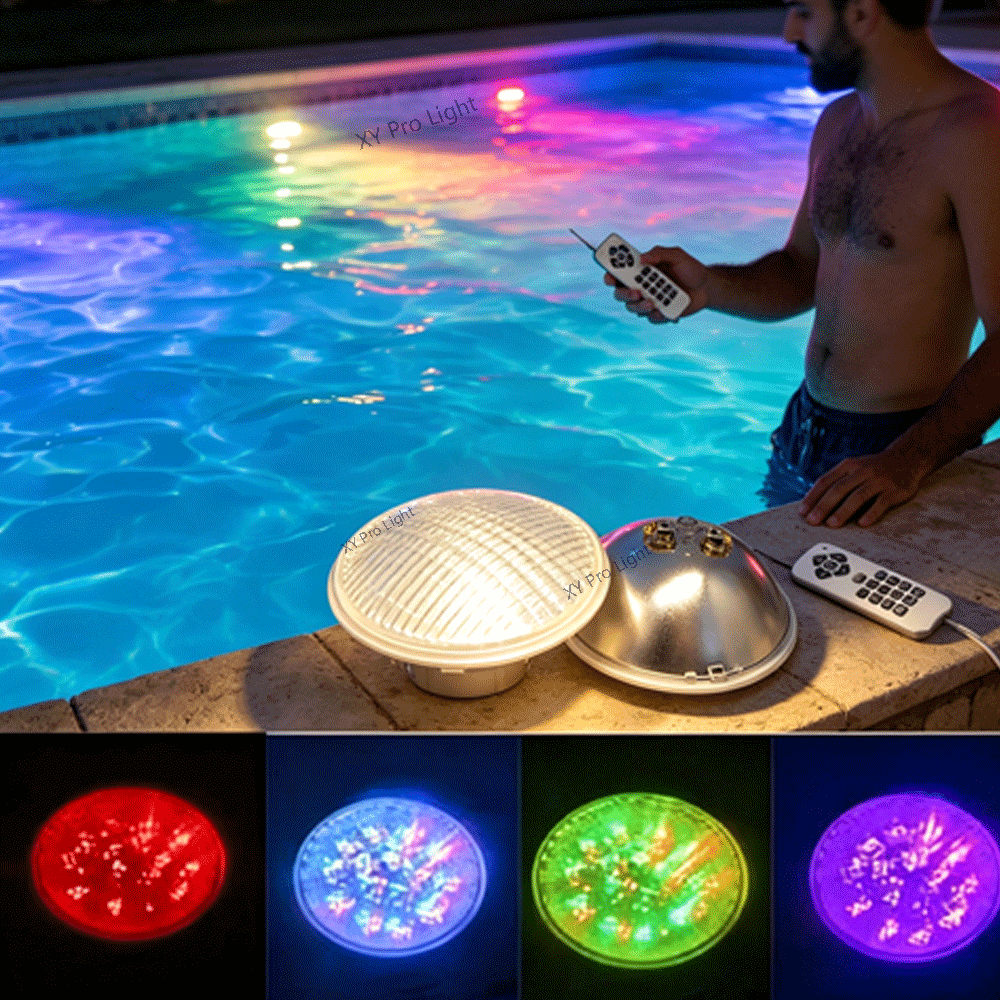 25W PAR56 RGB LED Yüzme Havuzu - Xy Spa & Wellness incelemesi ve fiyatı