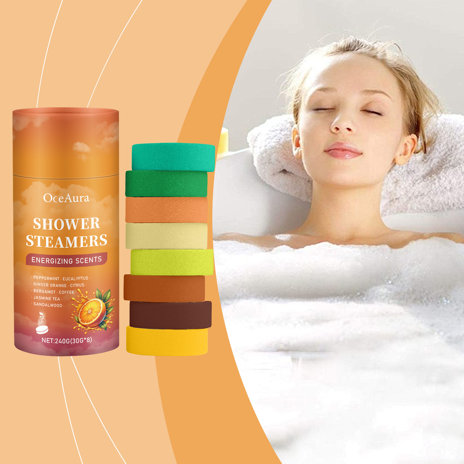 8 adet duş buharlaştırıcılar a - Shower Steamer Tablet incelemesi ve fiyatı