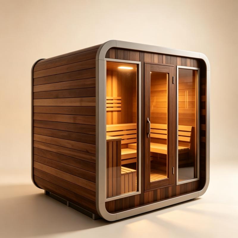 Lüks Özel Sauna Odası Masif Ah - Spa Wellness Luxury incelemesi ve fiyatı