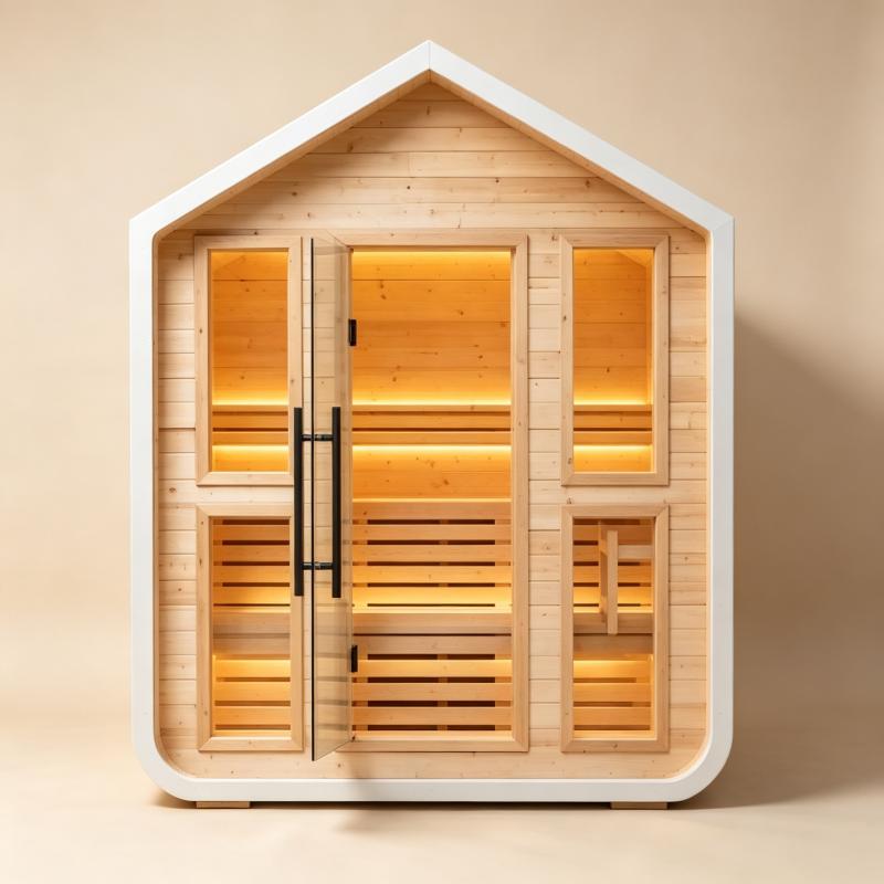Özelleştirilmiş Sauna Odası İç - Spa Wellness Luxury incelemesi ve fiyatı
