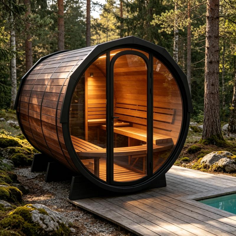 İç Mekan Sauna Odası Özel Tasa - Spa Wellness Luxury incelemesi ve fiyatı